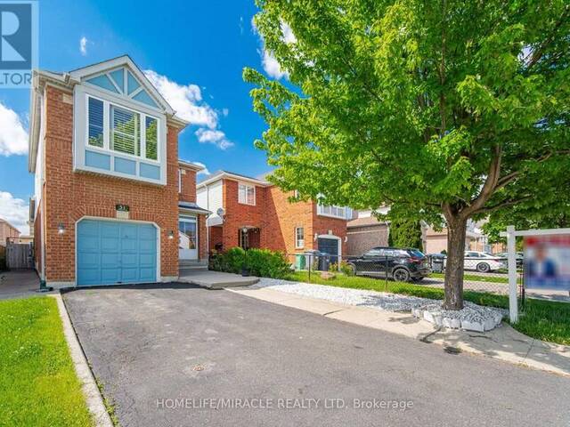 31 LARKSPUR ROAD Brampton Ontario, L6R 1W8 - 3 Bedrooms Home For Sale