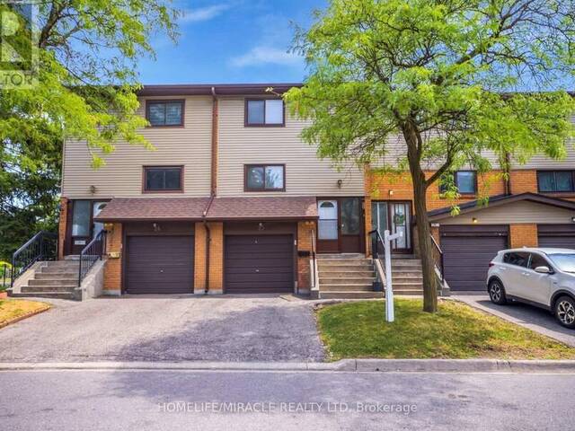 25 CARLETON PLACE Brampton Ontario, L6T 3Z4 - 4 Bedrooms Condo For Sale