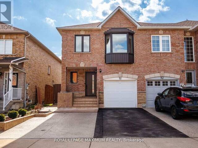 52 POTTERY PLACE Vaughan Ontario, L4L 9H6 - 3 Bedrooms Home For Sale