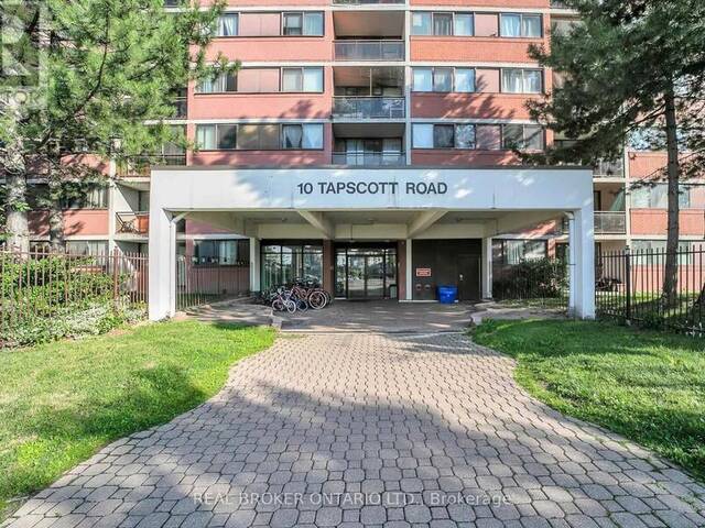 810 - 10 TAPSCOTT ROAD Toronto Ontario, M1B 3L9 - 1 Bedroom Condo For Sale