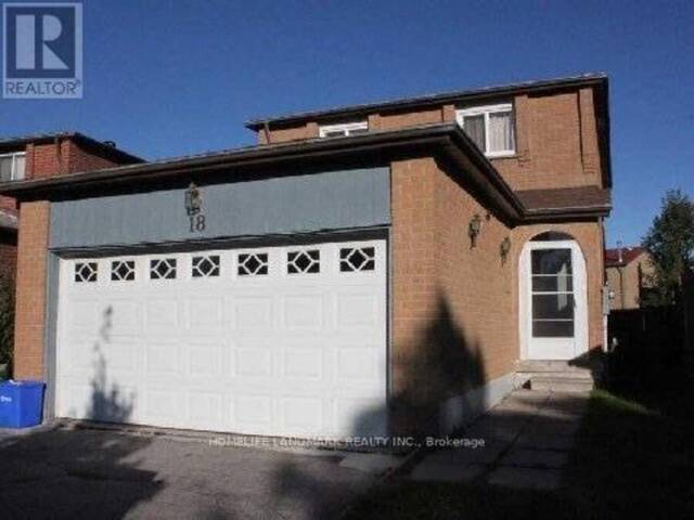 18 TANGMERE CRESCENT Markham Ontario, L3R 6Y9 - Property For Sale