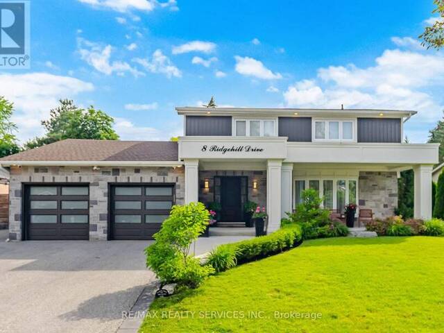 8 RIDGEHILL DRIVE Brampton Ontario, L6Y 2C4 - 4 Bedrooms Home For Sale