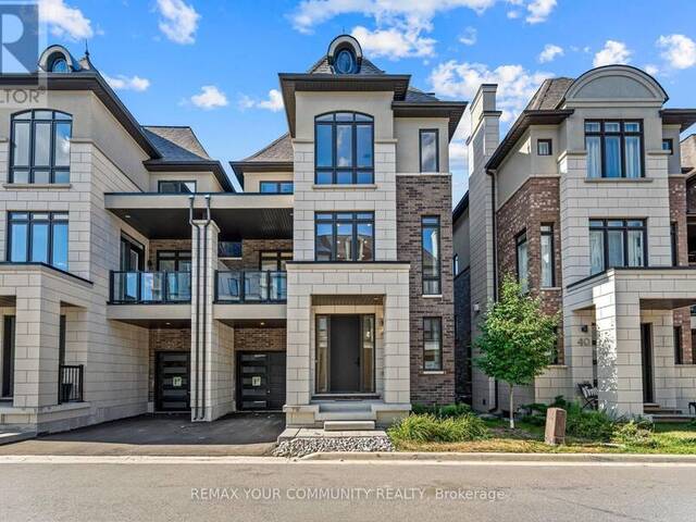 42 GLOBEMASTER LANE Richmond Hill Ontario, L4E 1H4 - 3 Bedrooms Home For Sale