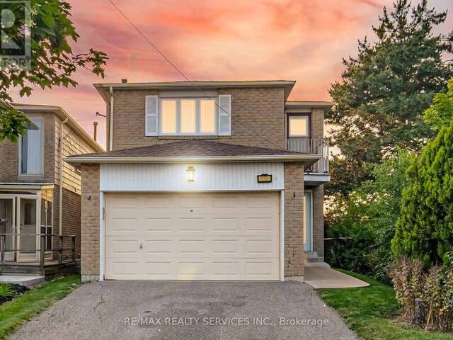 172 MORTON WAY Brampton Ontario, L6Y 2P8 - 4 Bedrooms Home For Sale