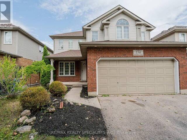 236 SUMMERFIELD DRIVE Guelph Ontario, N1L 1L5 - 4 Bedrooms Home For Sale