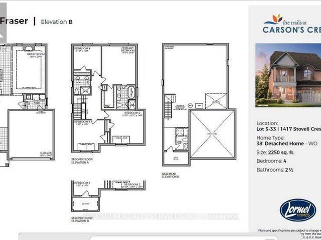 5-33 - 1417 STOVELL CRESCENT Innisfil Ontario, L0L 1W0 - 4 Bedrooms Home For Sale