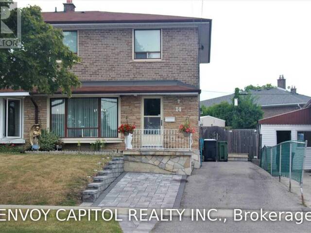 14 FAULKNER CRESCENT Toronto Ontario, M9M 2C1 - 5 Bedrooms Home For Sale