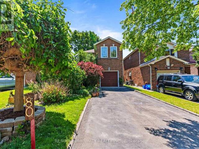 80 BROCKMAN CRESCENT Ajax Ontario, L1T 2L7 - 3 Bedrooms Home For Sale