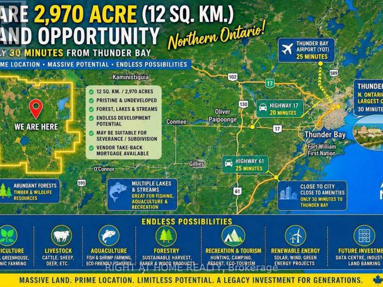 LOT 8 HOLLAND ROAD, Thunder Bay, Ontario P0T 1W0