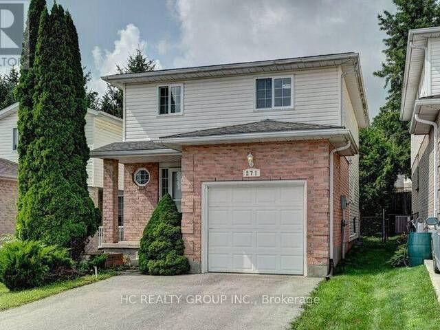 271 RESURRECTION DRIVE Kitchener Ontario, N2N 3H4 - 3 Bedrooms Home For Sale