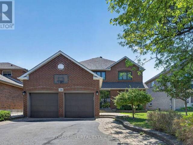 38 CRYSTAL DRIVE Richmond Hill Ontario, L4C 7Y4 - 6 Bedrooms Home For Sale