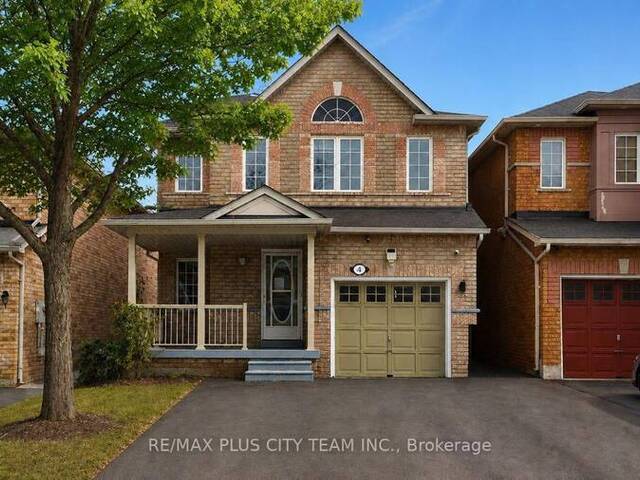 4 SLESSOR LANE Brampton Ontario, L6P 1M3 - 3 Bedrooms Home For Sale