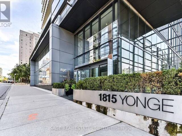 507 - 1815 YONGE STREET Toronto Ontario, M4T 2A4 - 2 Bedrooms Condo For Sale