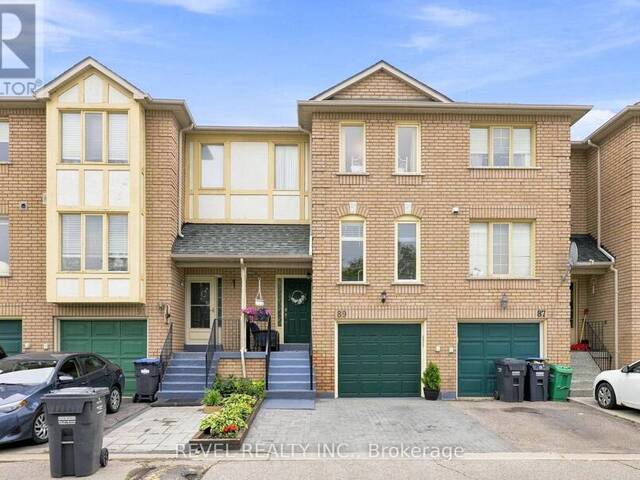 89 - 2 SIR LOU DRIVE Brampton Ontario, L6Y 5A8 - 3 Bedrooms Condo For Sale