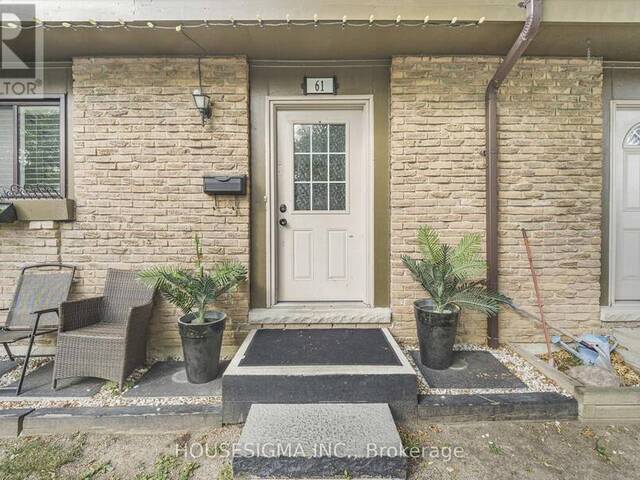 61 - 105 HANSEN ROAD N Brampton Ontario, L6V 3C9 - 3 Bedrooms Condo For Sale
