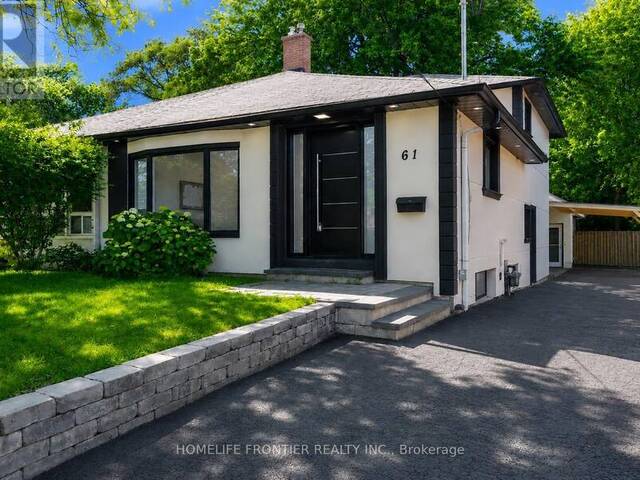 61 SUNDIAL CRESCENT Toronto Ontario, M4A 2J7 - 4 Bedrooms Home For Sale