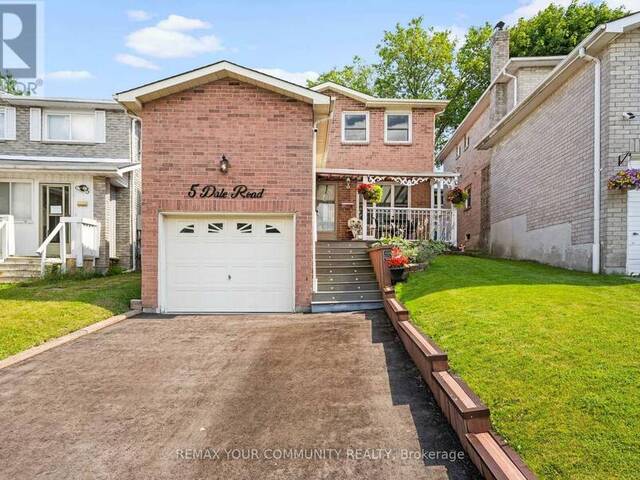 5 DALE ROAD Ajax Ontario, L1S 5W4 - 3 Bedrooms Home For Sale