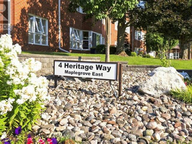 308 - 4 HERITAGE WAY Lindsay Ontario, K9V 5Z2 - 1 Bedroom Condo For Sale