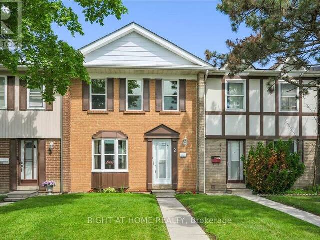 2 - 1020 CENTRAL PARK DRIVE Brampton Ontario, L6S 3J5 - 3 Bedrooms Condo For Sale