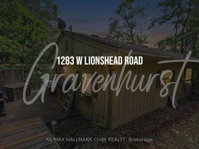 1283 LIONS HEAD ROAD Gravenhurst Ontario, P0E 1G0 - 3 Bedrooms Waterfront Home For sale