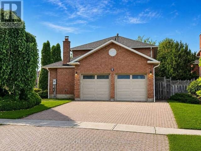 2 GLENHURST ROAD Richmond Hill Ontario, L4B 2C9 - 5 Bedrooms Home For Sale