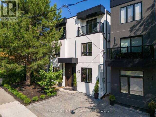 22 HARRIET STREET Toronto Ontario, M4L 2E9 - 3 Bedrooms Home For Sale