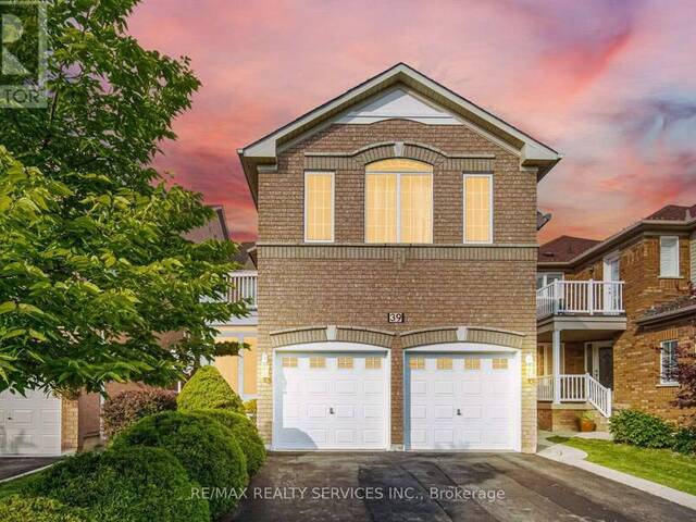 39 LEGEND LANE Brampton Ontario, L6X 5B6 - 5 Bedrooms Home For Sale