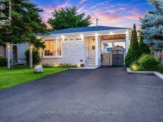 950 MINK STREET Pickering Ontario, L1W 2G5 - 5 Bedrooms Home For Sale