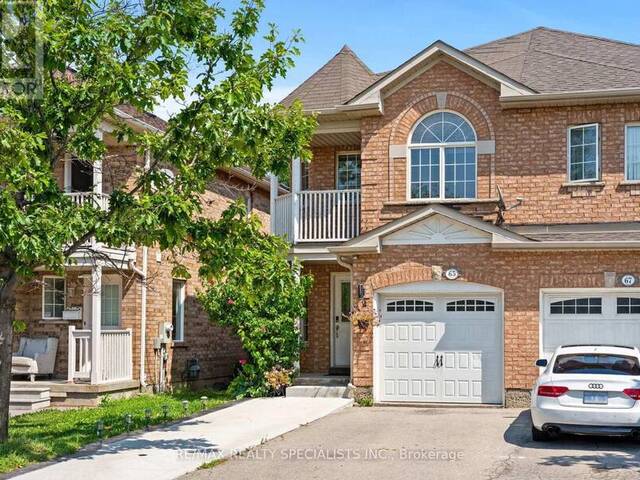 65 OZNER COURT Brampton Ontario, L6X 4Y9 - 4 Bedrooms Home For Sale