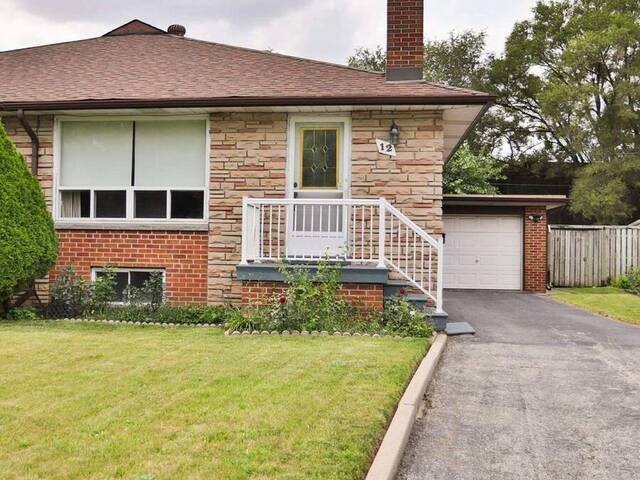 12 WATERBURY DRIVE Toronto Ontario, M9R 3X6 - 3 Bedrooms Home For Sale