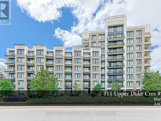 214 - 111 UPPER DUKE CRESCENT Markham Ontario, L6G 0C8 - 2 Bedrooms Condo For Sale