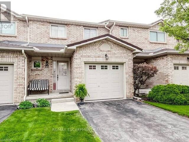22 - 391 STONE CHURCH ROAD E Hamilton Ontario, L9B 2H2 - 3 Bedrooms Condo For Sale