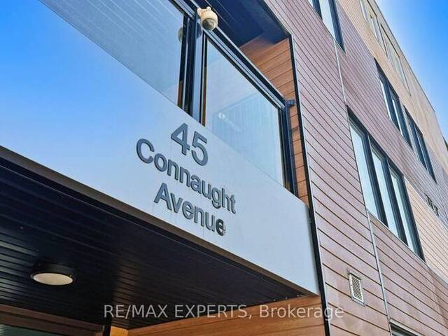 103 - 45 CONNAUGHT AVENUE Toronto Ontario, M4L 2V8 - 1 Bedroom Condo For Sale