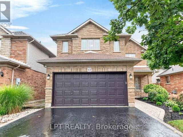 43 LIAM DRIVE Ancaster Ontario, L9G 4Y1 - 3 Bedrooms Home For Sale