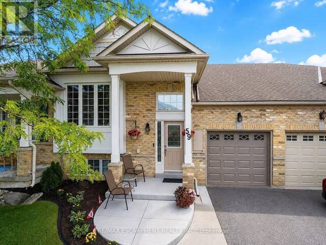 59 - 2243 TURNBERRY ROAD Burlington Ontario, L7M 4Y6 - 2 Bedrooms Home For Sale