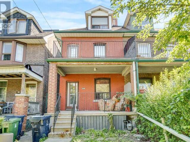 649 CRAWFORD STREET N Toronto Ontario, M6G 3K1 - Multi-family Home For Sale