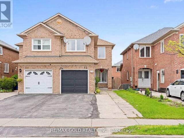 92 DANDELION ROAD Brampton Ontario, L6R 1Y1 - 4 Bedrooms Home For Sale