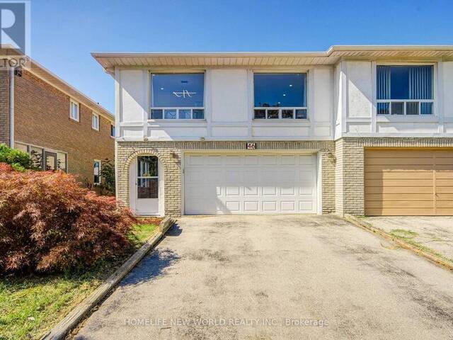 46 TINETA CRESCENT Toronto Ontario, M1S 2Y6 - 4 Bedrooms Home For Sale