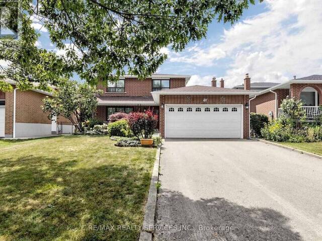 25 MALCOLM CRESCENT Brampton Ontario, L6S 3C7 - 3 Bedrooms Home For Sale