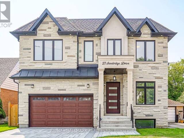 27 SUNDRIDGE DRIVE Toronto Ontario, M1L 2J4 - 7 Bedrooms Home For Sale