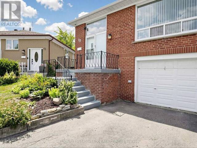 17 TINTON CRESCENT Toronto Ontario, M9V 2H9 - 4 Bedrooms Home For Sale