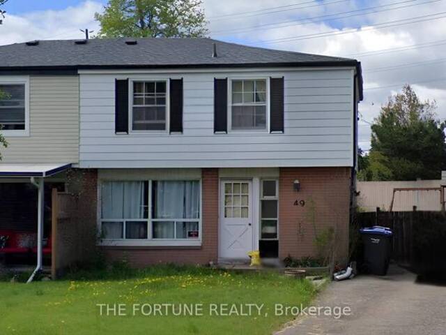 49 BRENTWOOD DRIVE Brampton Ontario, L6T 1R1 - 4 Bedrooms Home For Sale