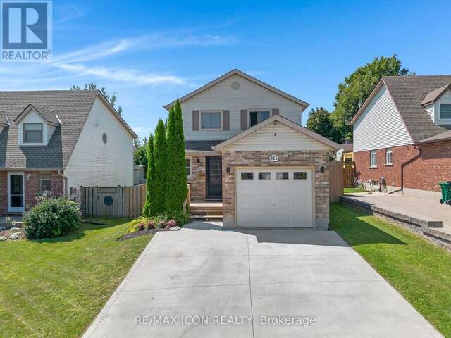 311 MISTY CRESCENT Kitchener Ontario, N2B 3V4 - 3 Bedrooms Home For Sale