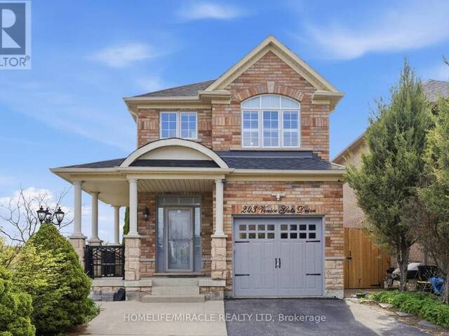 243 VENICE GATE DRIVE Vaughan Ontario, L4H 0G1 - 4 Bedrooms Home For Sale