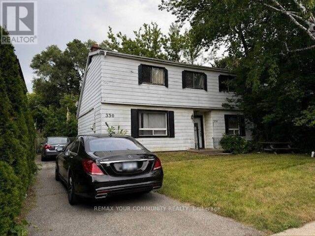 330 HORSHAM AVENUE Toronto Ontario, M2R 1G6 - 4 Bedrooms Home For Sale