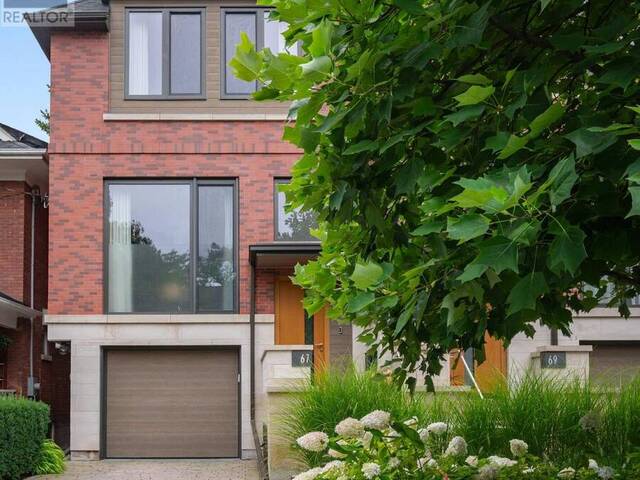 67 HEATH STREET W Toronto Ontario, M4V 1T2 - 3 Bedrooms Home For Sale