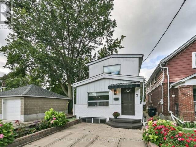 2 SUTHERLAND AVENUE Toronto Ontario, M4C 1R9 - 4 Bedrooms Home For Sale