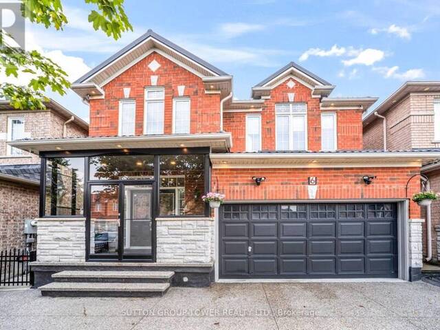 6 MIDNIGHTSUN TRAIL Brampton Ontario, L6R 3K9 - 4 Bedrooms Home For Sale