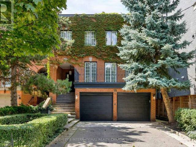 18A DEER PARK CRESCENT Toronto Ontario, M4V 2C2 - 4 Bedrooms Home For Sale