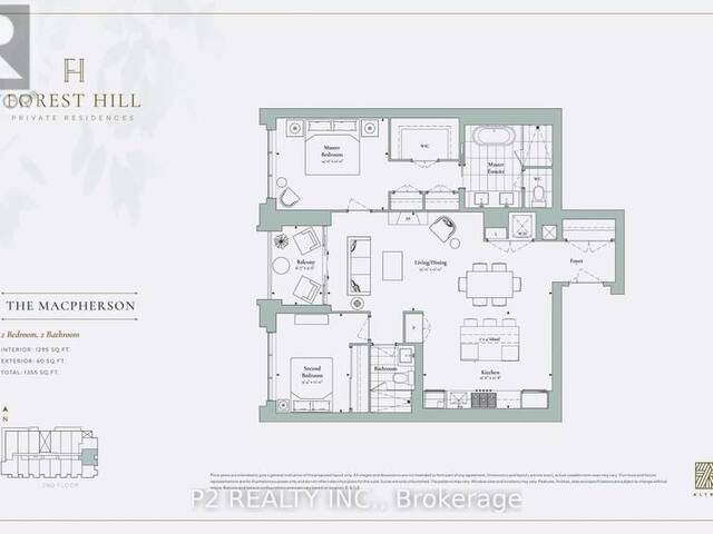 205 - 2 FOREST HILL ROAD Toronto Ontario, M4V 2L3 - 2 Bedrooms Condo For Sale